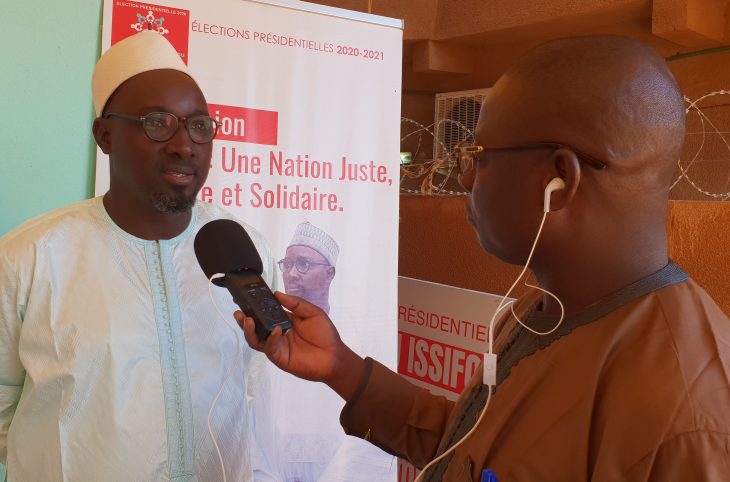 Amadou Issoufou Saidou, candidat indépendant du parti "Un nouveau regard"