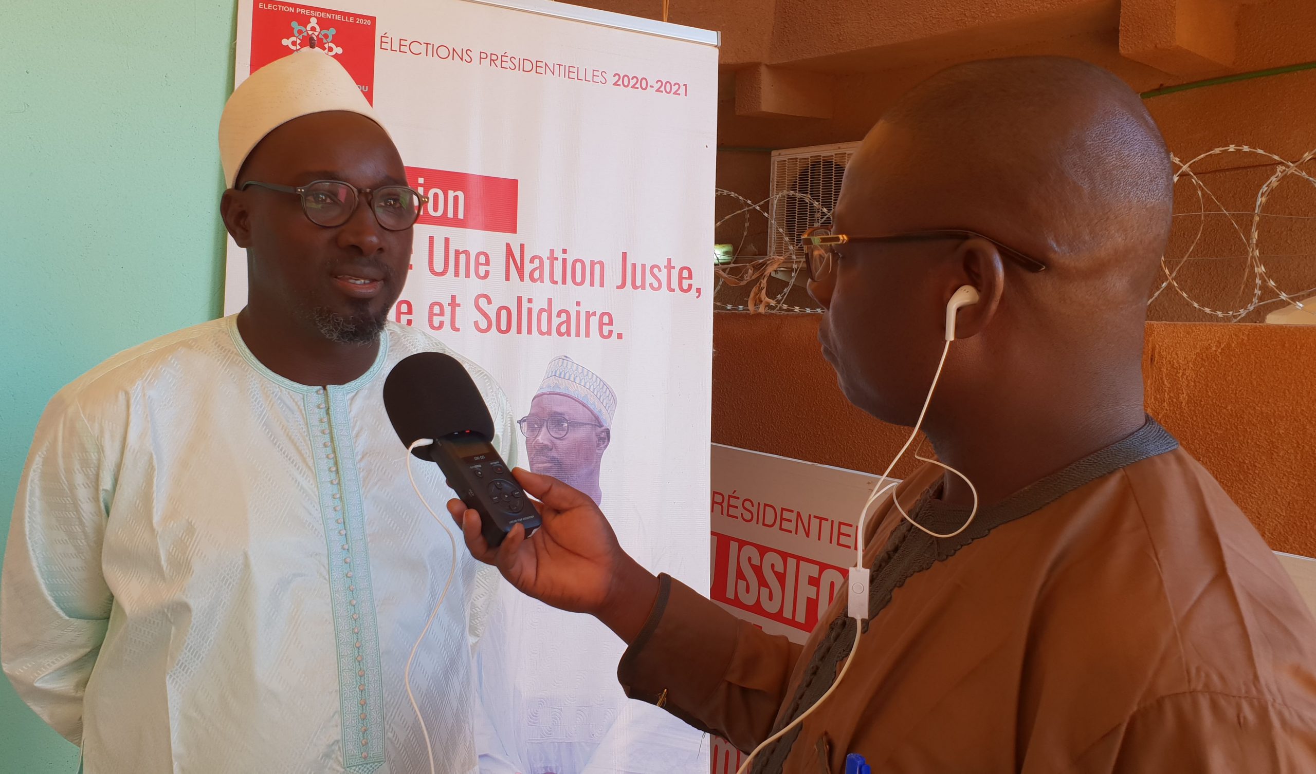 Amadou Issoufou Saidou, candidat indépendant du parti « Un nouveau regard »