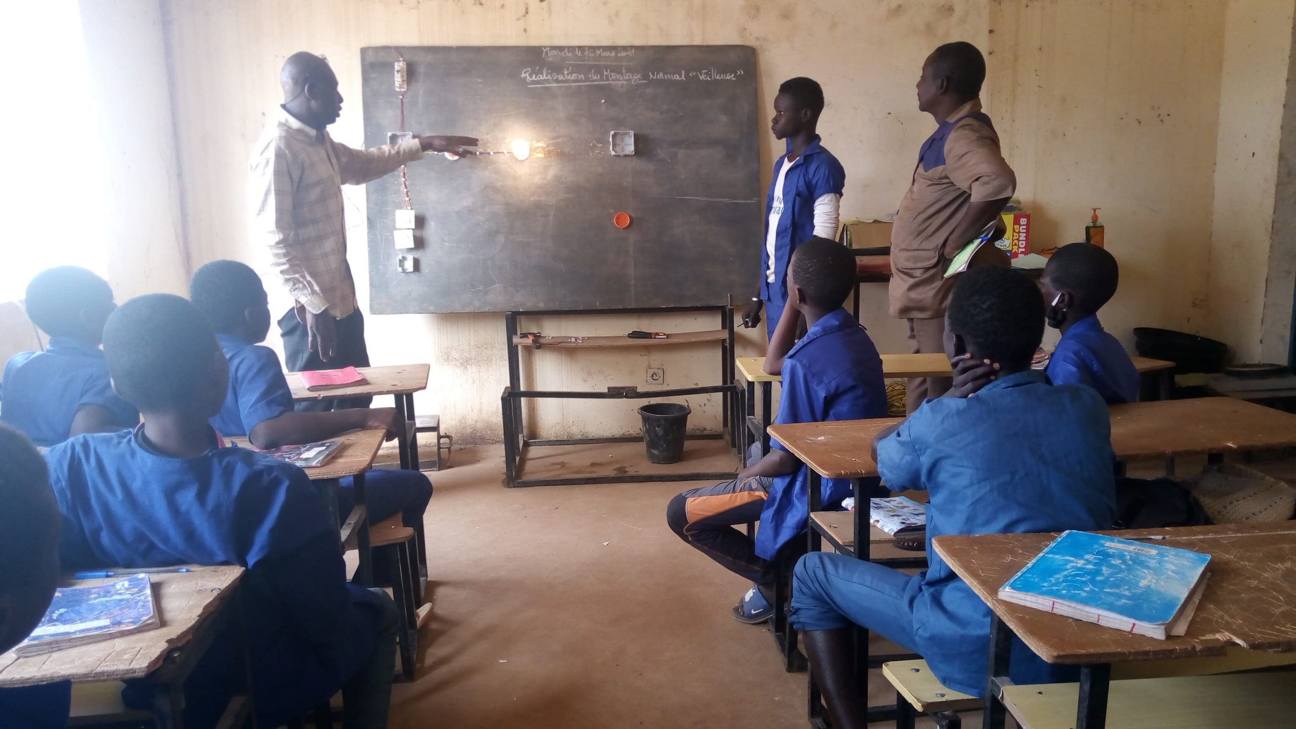 Le centre de formation aux métiers de Gaya accueille plus de 200 jeunes apprenants