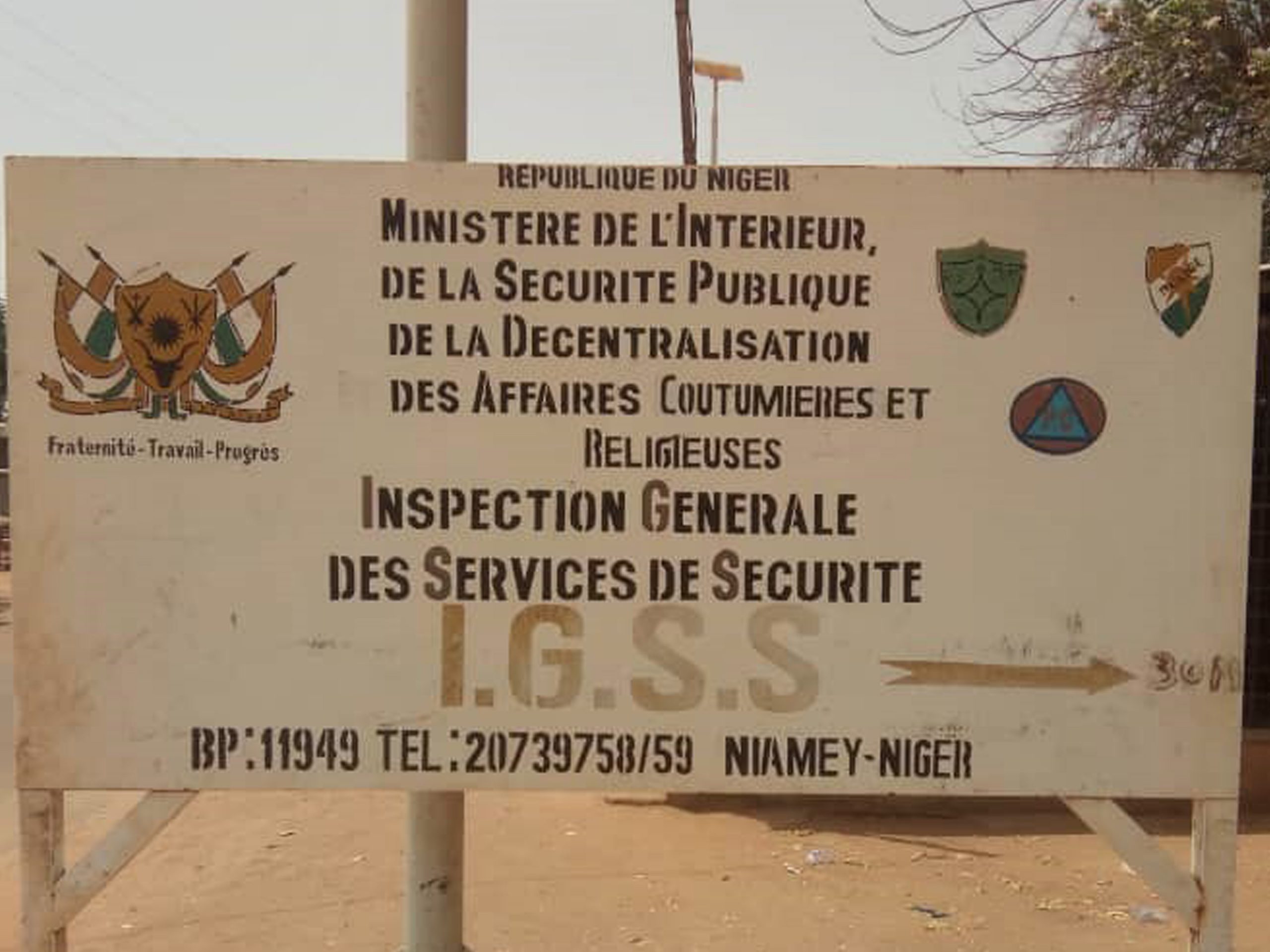 Contrôle des forces de sécurité intérieure, du Niger, sur la gestion des mesures contre la COVID19