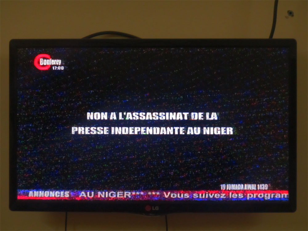 Niamey/ Journée « Ecran Noir » sur le petit écran et pages noires dans la presse