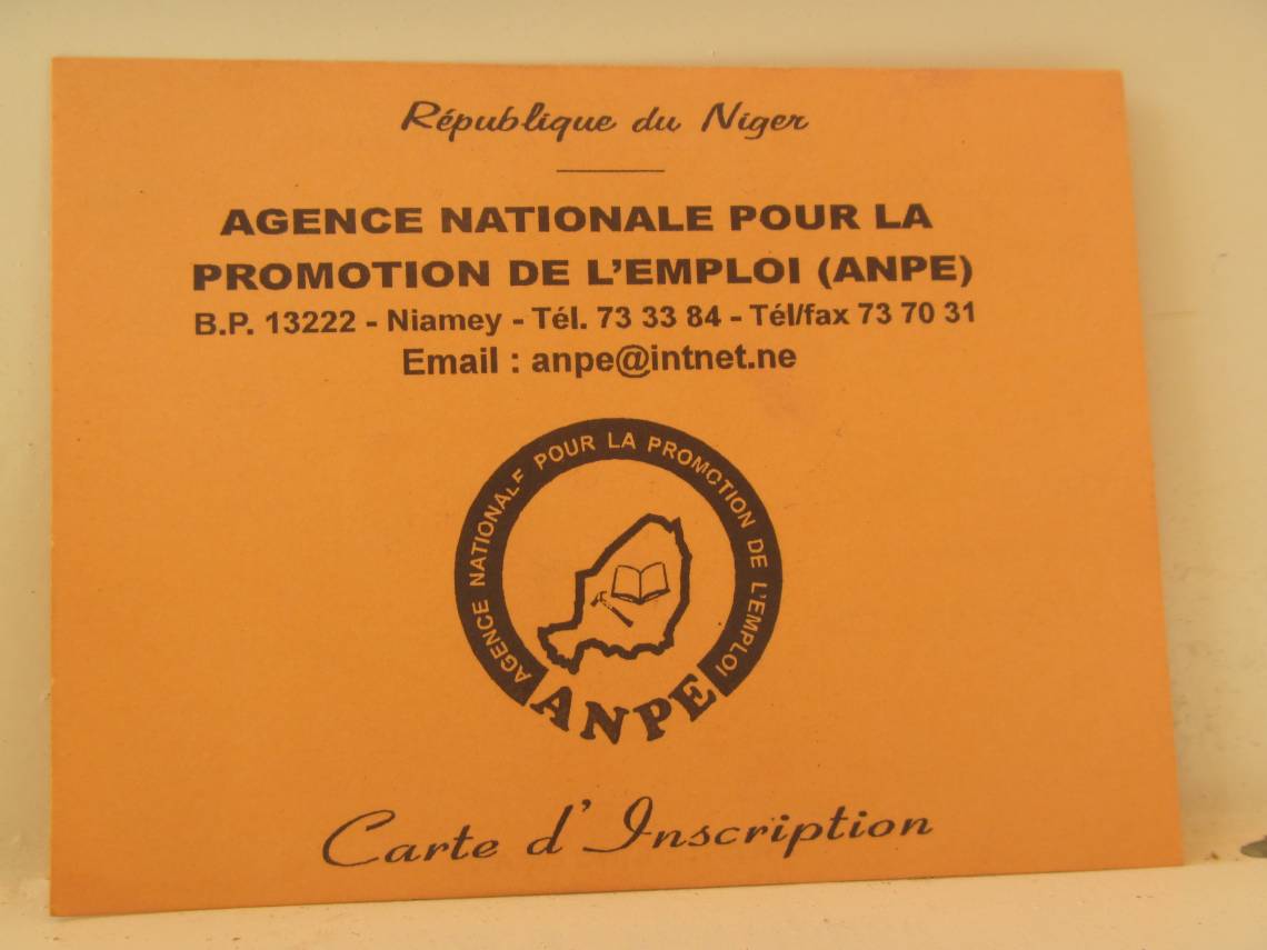 Emploi / Pourquoi avoir une carte ANPE ?