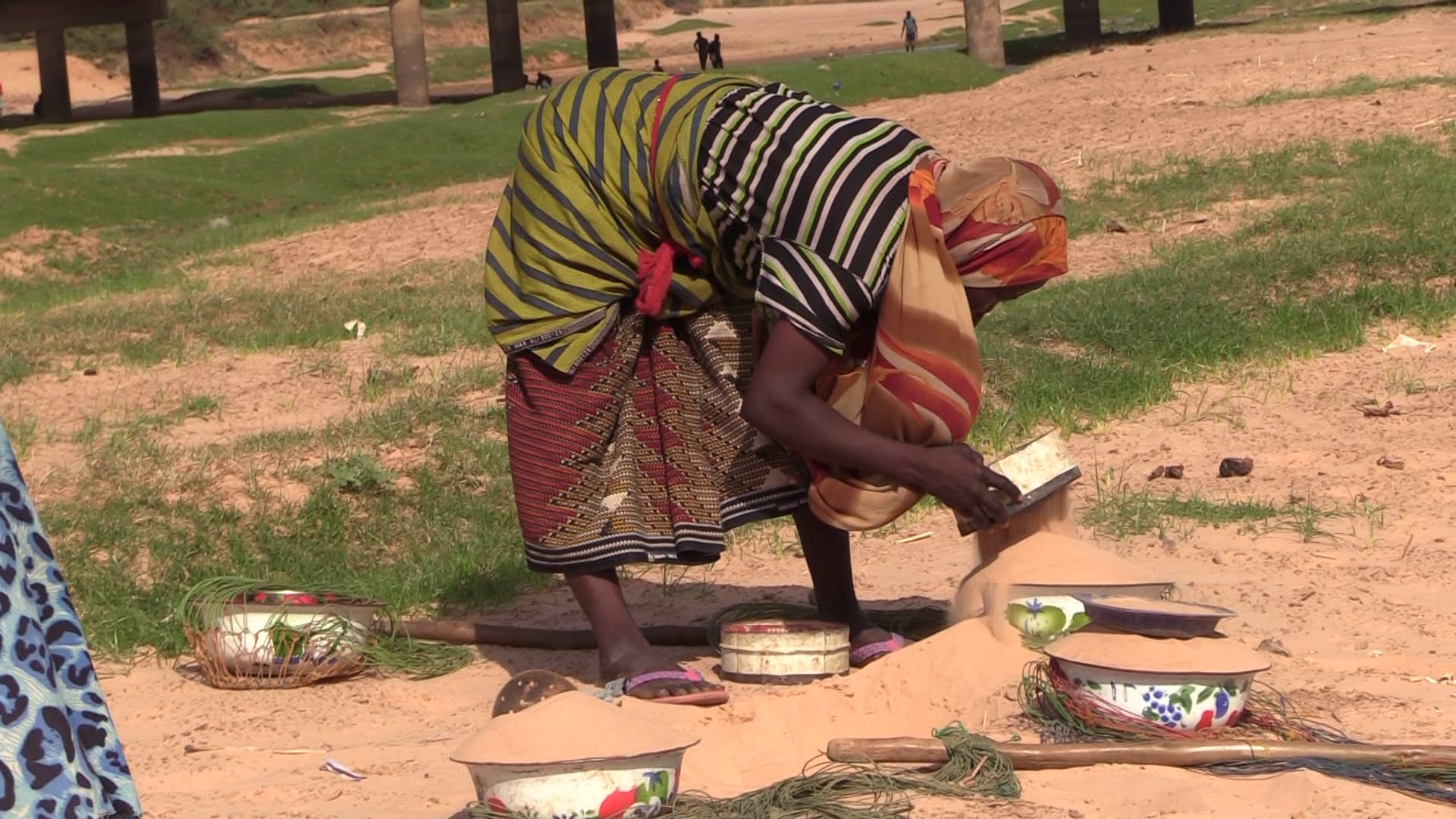 Les femmes vendeuses de sable