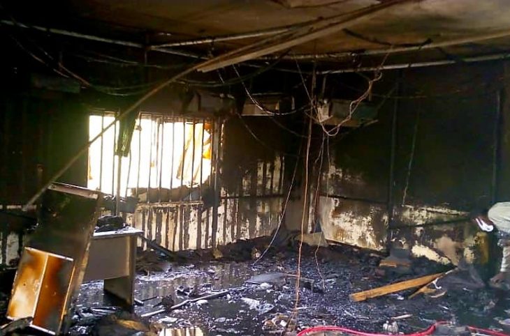 Incendie au groupe de presse Dounia : tous le matériel du studio est parti en fumée