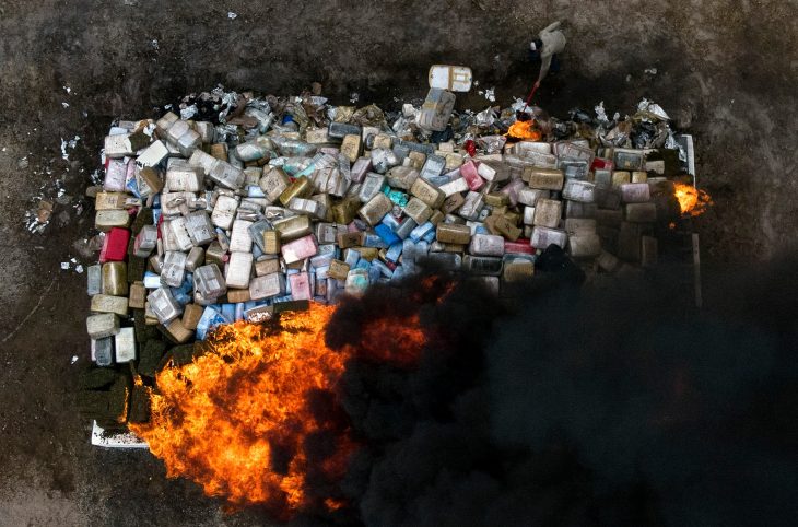 Lutte contre la drogue : incinération d’environ 17 tonnes de résine de cannabis à Niamey