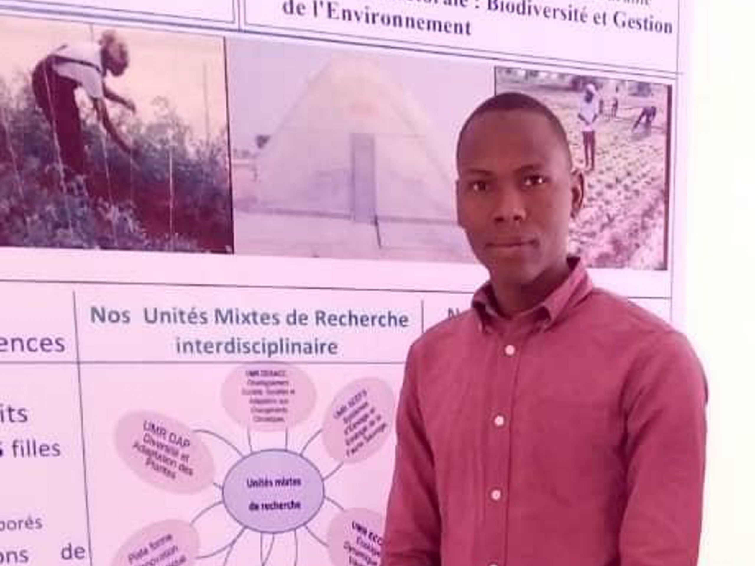 Mahamane Rabé, un jeune agronome de Maradi initie la culture nouvelle variété de mil dans son village