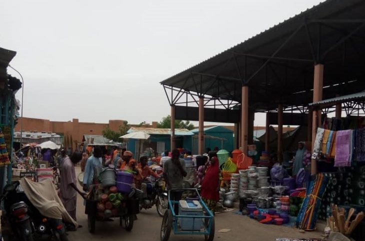 Maradi / Le grand marché moderne de la ville occupé à environ 64% par les commerçants