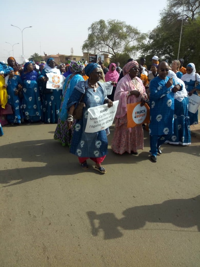 Niamey/ “March for Women“ : la femme nigérienne aussi !