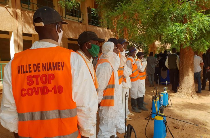Niamey, désinfection des écoles à l’aube de la reprise des cours