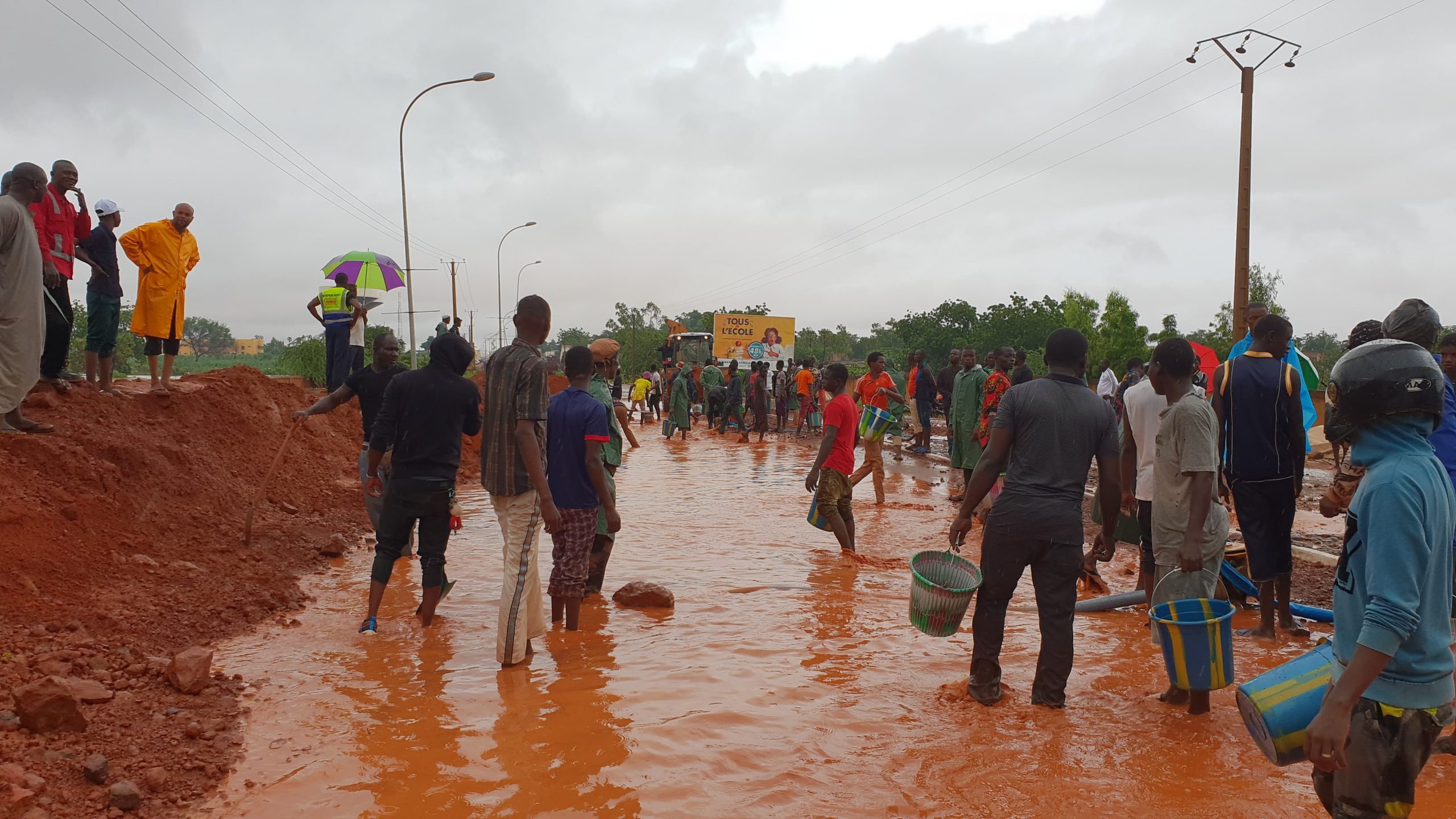 Niger : situation de la montée des eaux et des inondations
