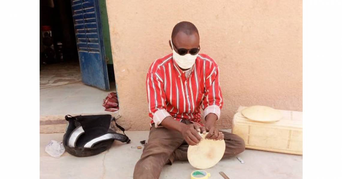 Omar Léko, un jeune artisan de Tessaoua