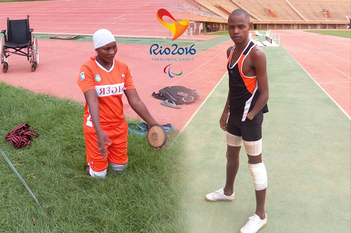 JO paralympiques de Rio ; qui sont Ibrahim Dayabou et Balkissa Mamadou Ammandou ?