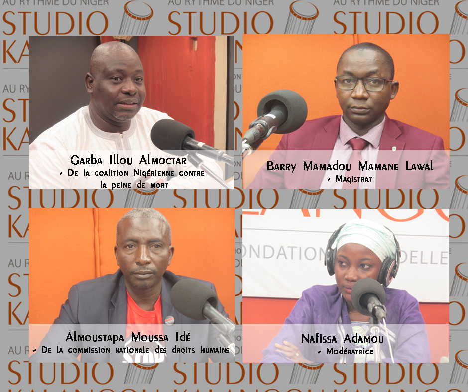 Le forum du 10/10/2019 – Peine de mort : quels sont les obstacles à son abolition au Niger ?