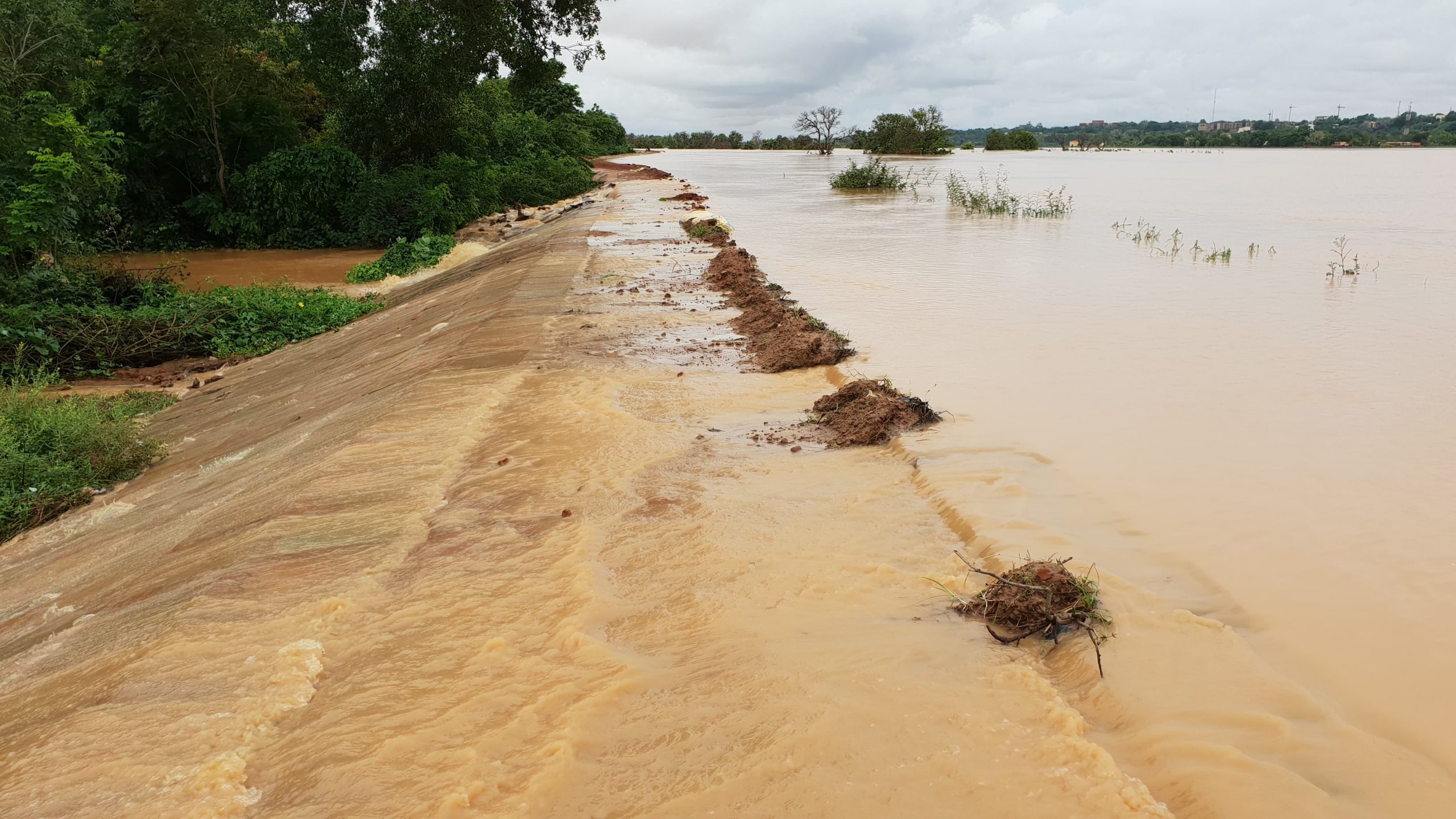 Plusieurs villages et cultures engloutis par les eaux à Gaya