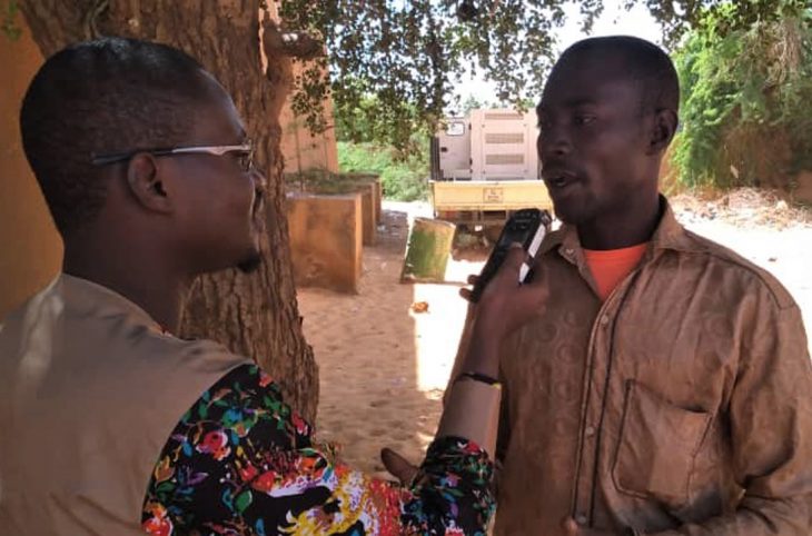 Le portrait de Harouna, jeune exondant, reconverti en couturier à Tahoua