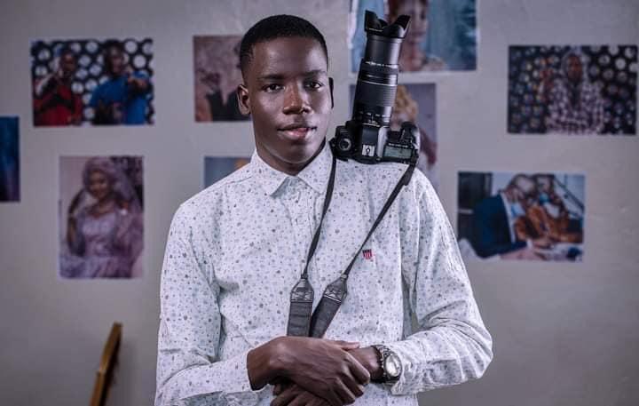 Le portrait du photographe freelance Hassane Chaibou dit Hassane SOS