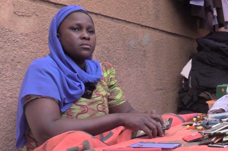 Portrait de Salamatou Alhassane dite Android