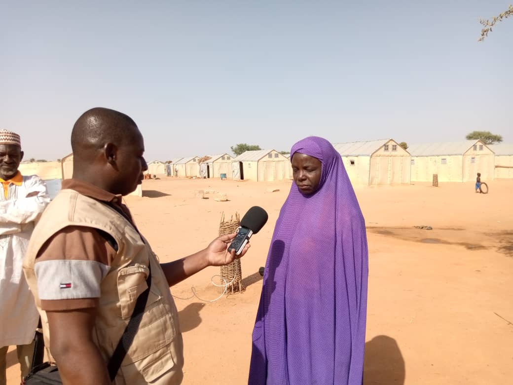 Reportage sur le plus grand site de réfugiés nigérians, a Garin Kaka, région de Maradi