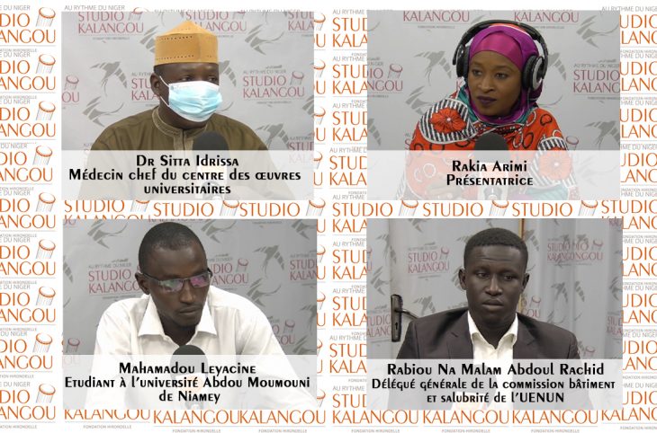 Le respect des mesures barrières contre la maladie à coronavirus à l’université Abdou Moumouni de Niamey