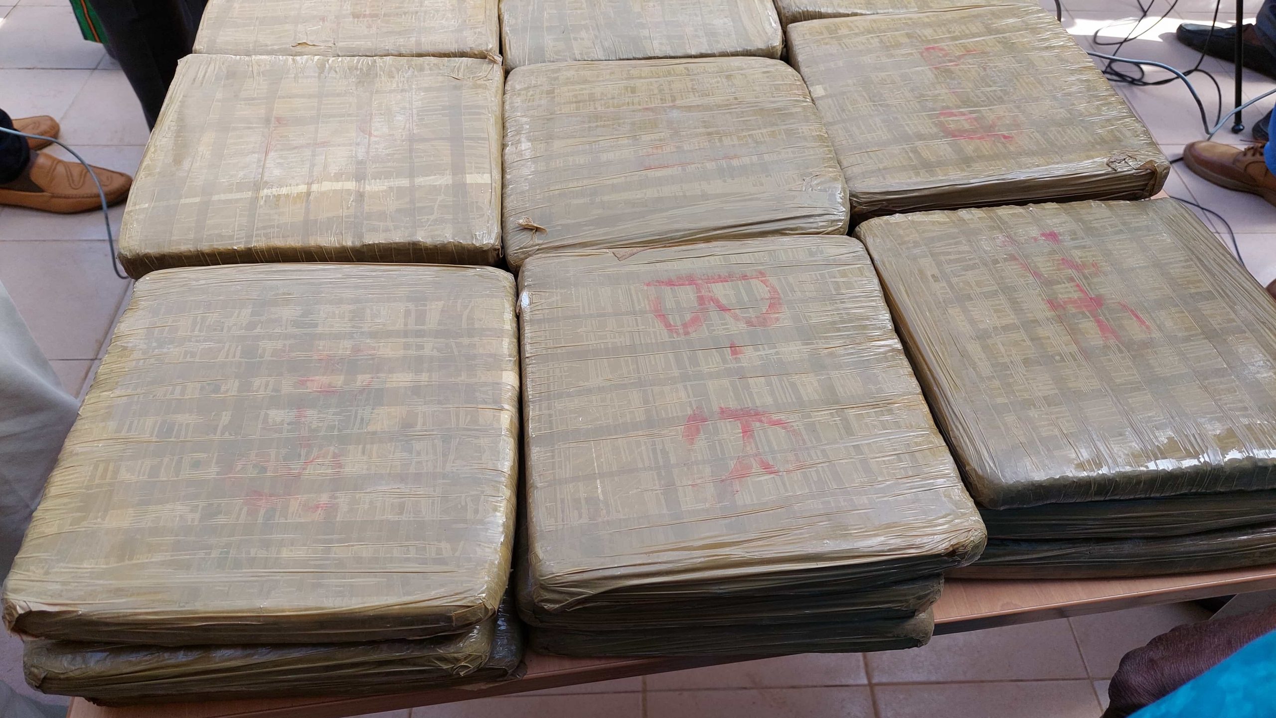 Niamey : saisie de 94 kilogrammes de drogue par l’OCRTIS