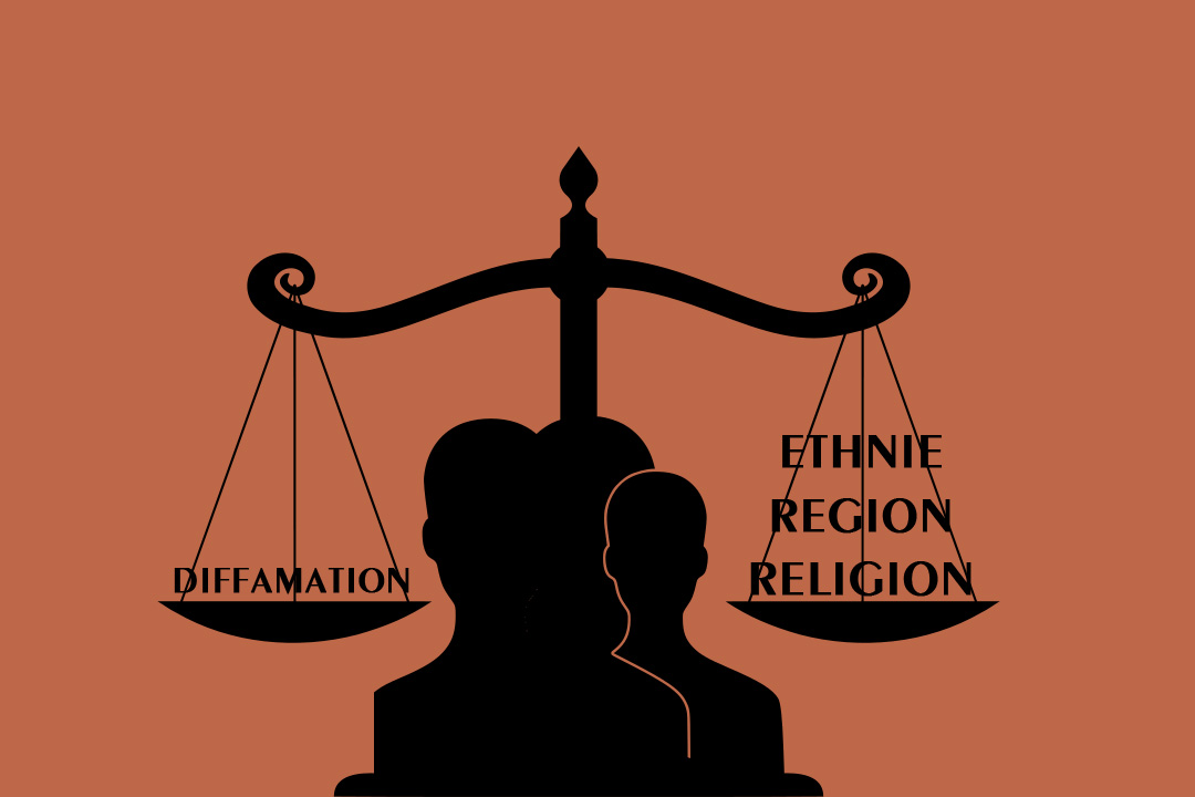 Les sanctions de l’infraction de la diffamation envers un groupe ethnique, une religion, une région