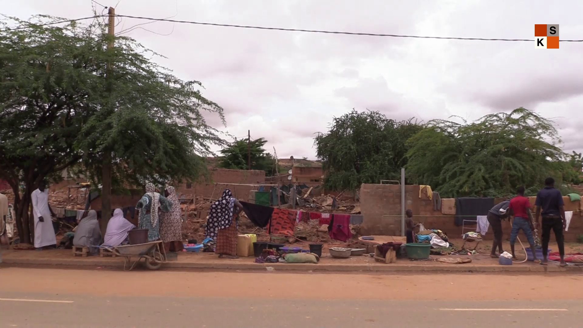 La situation des femmes sinistrées de Gabagoura