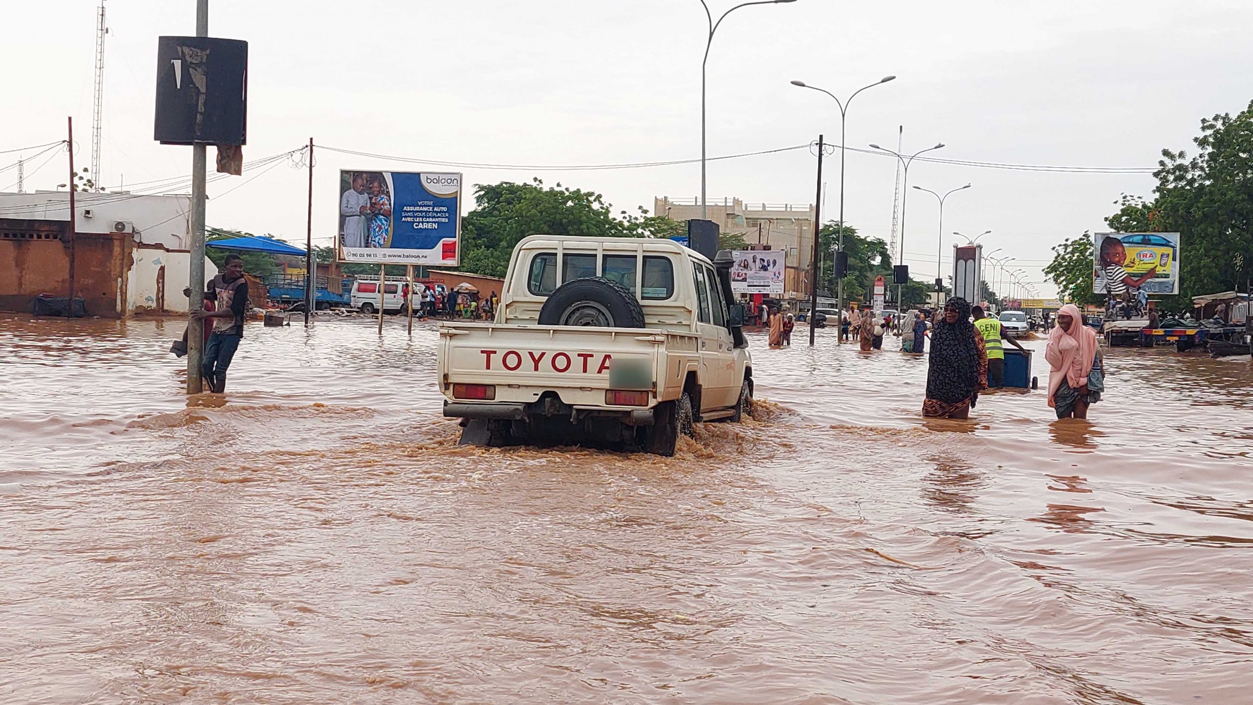 Situation de la ville de Niamey pendant la saison pluvieuse