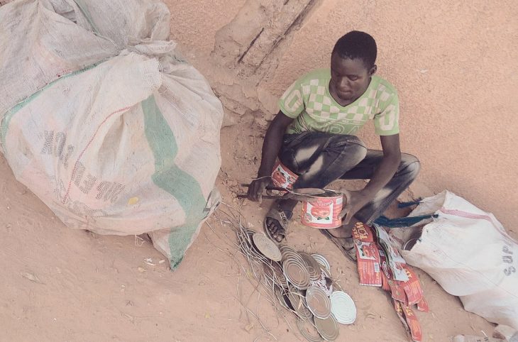 Tahoua / A Madaoua, des jeunes collectent et commercialisent des déchets plastiques et métalliques