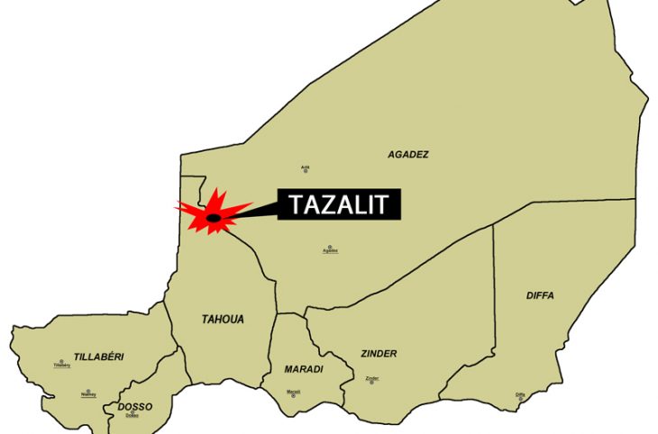 L’armée nigérienne attaquée à Tazalit : 22 soldats tués.