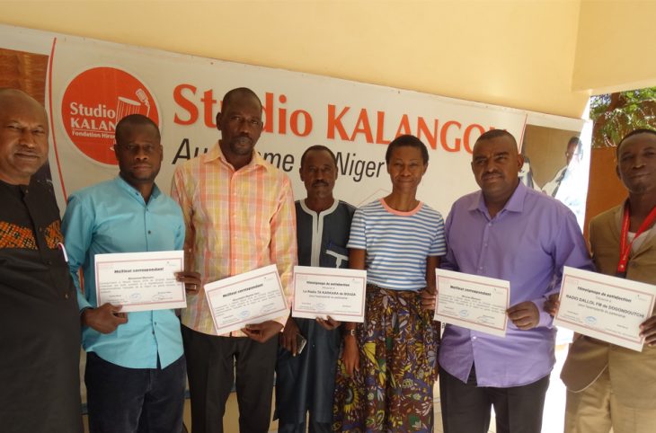 Médias/ Studio Kalangou félicite et encourage ses meilleurs correspondants régionaux et ses meilleurs diffuseurs