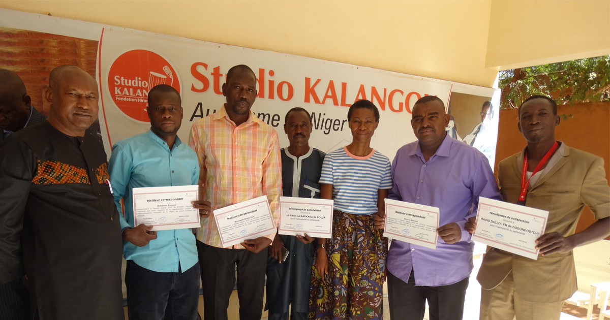 Médias/ Studio Kalangou félicite et encourage ses meilleurs correspondants régionaux et ses meilleurs diffuseurs