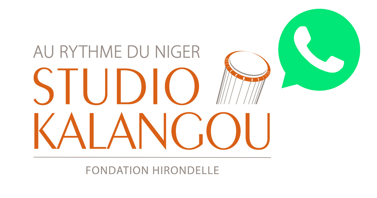 Écoutez les programmes de « Studio Kalangou » sur l’application WhatsApp